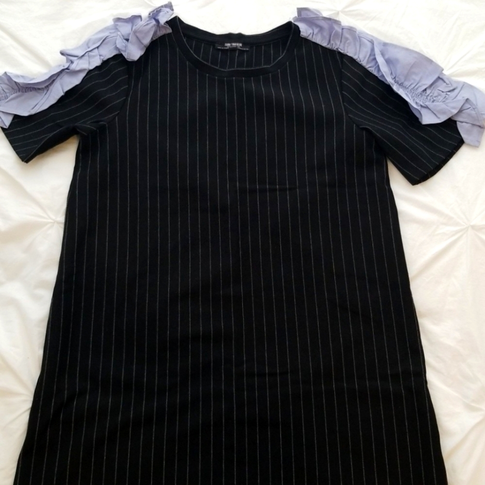 Zara Stripe Mini Dress Size S